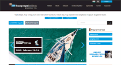 Desktop Screenshot of boatshow.hu